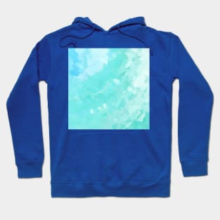 Summer Sky Vault Abstract Painting Hoodie